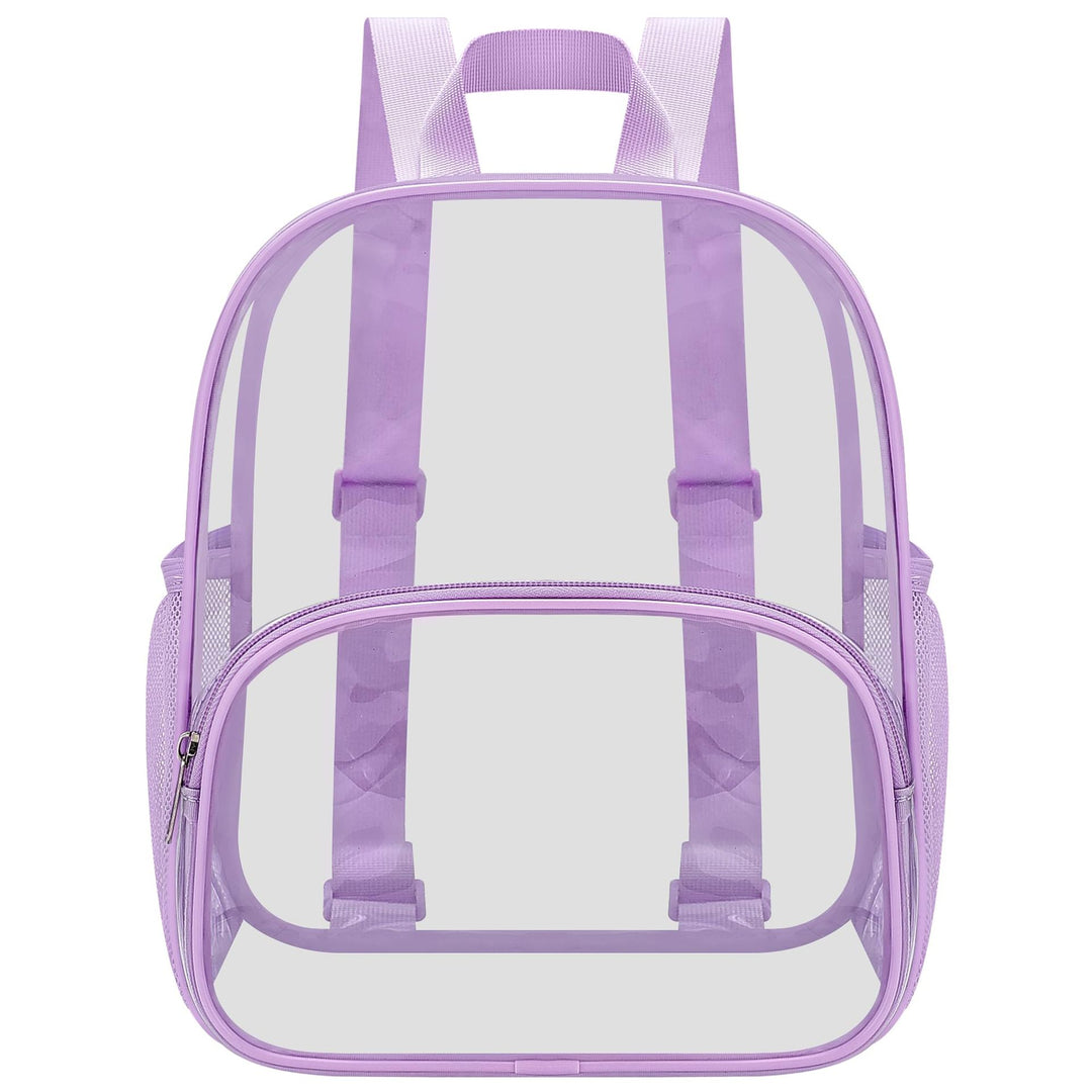 Unisex transparent everyday backpack with reinforced bottom and breathable straps Bowlift