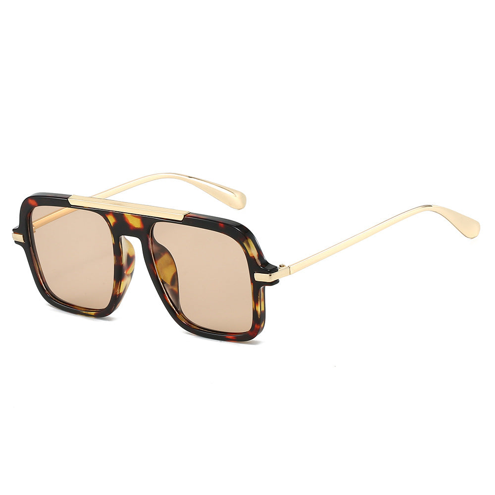 Women's fashionable sunglasses with trendy square frame Bowlift