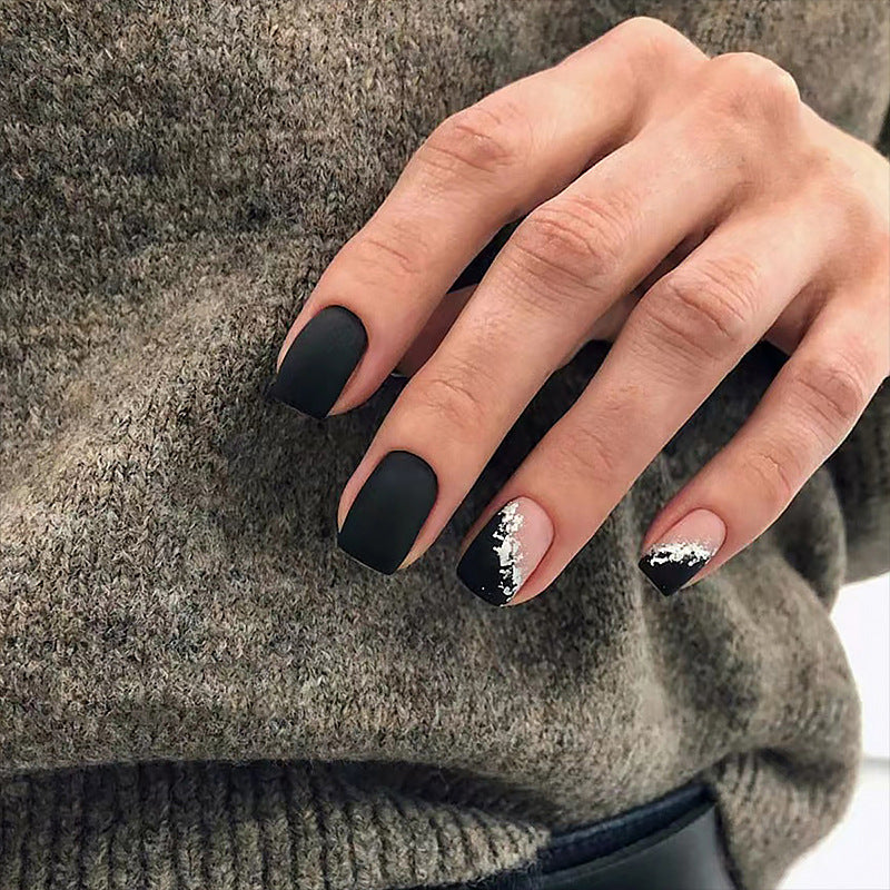 Artificial nails with floral minimalism Bowlift