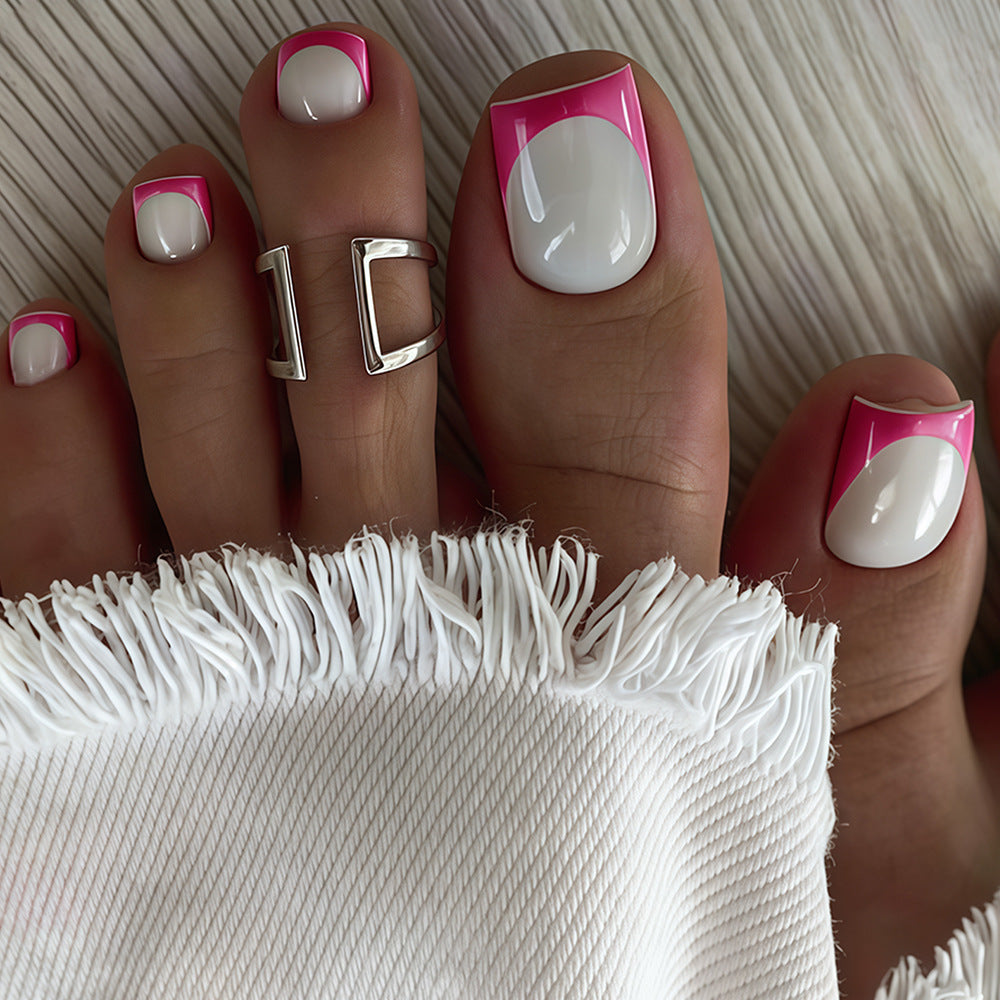 Art Nail Set with Elegant Design Bowlift