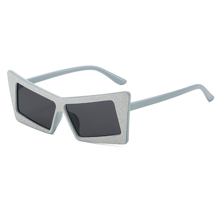 Women's geometric sunglasses with sparkling elements Bowlift
