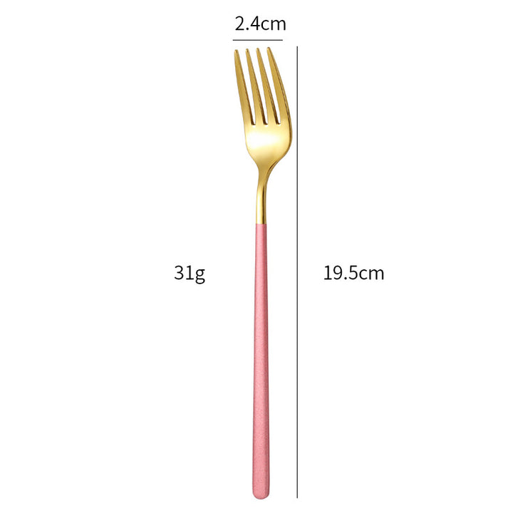 Elegant stainless steel dining fork with ergonomic handle Bowlift