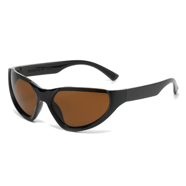 Women's sporty bicycle sunglasses with aerodynamic design Bowlift