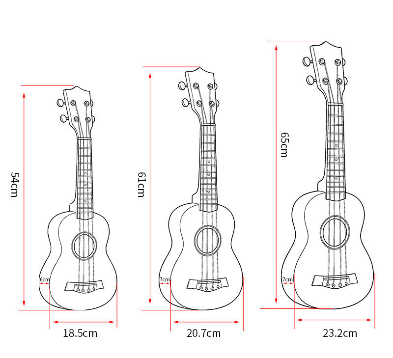 Decorative Ukulele Bowlift