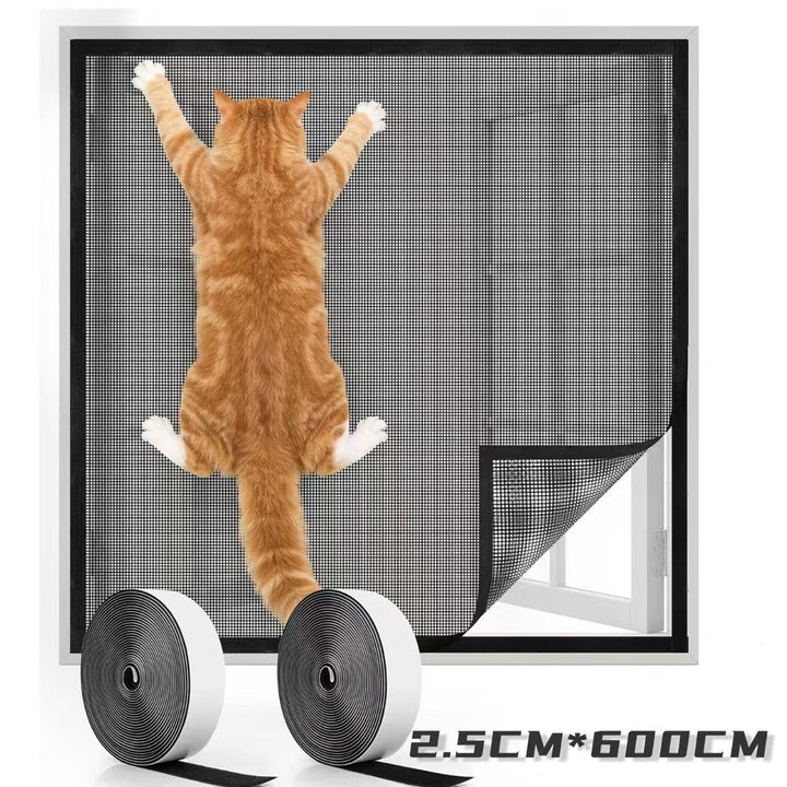 Cat Scratch Deterrent Window Screen Bowlift