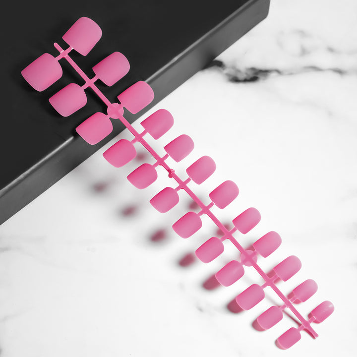 Matte Finish Press-On Nail Tips Bowlift