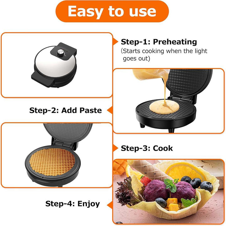 Waffle Cone Maker Bowlift