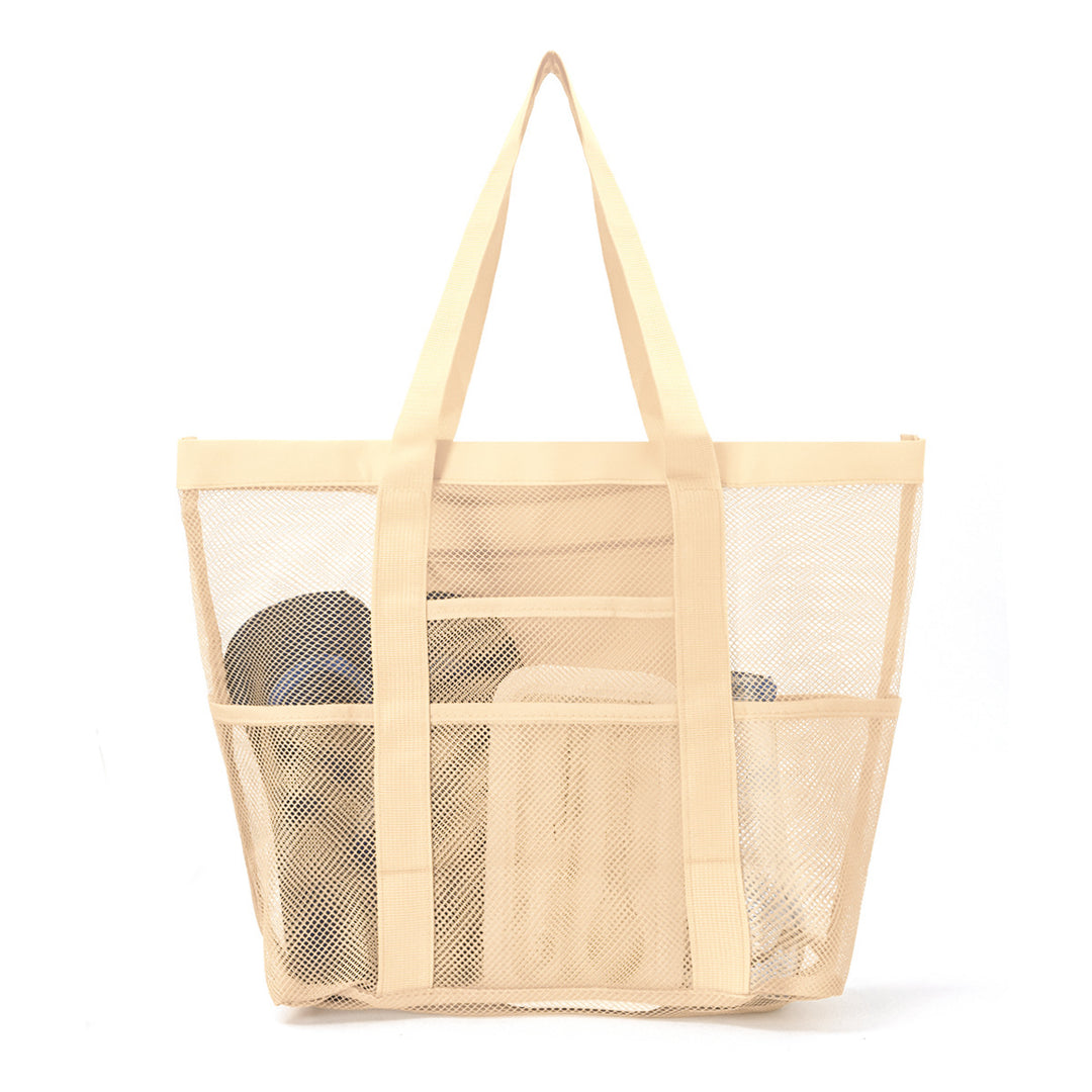 Large Beach Bag Made of Breathable Mesh Material Bowlift