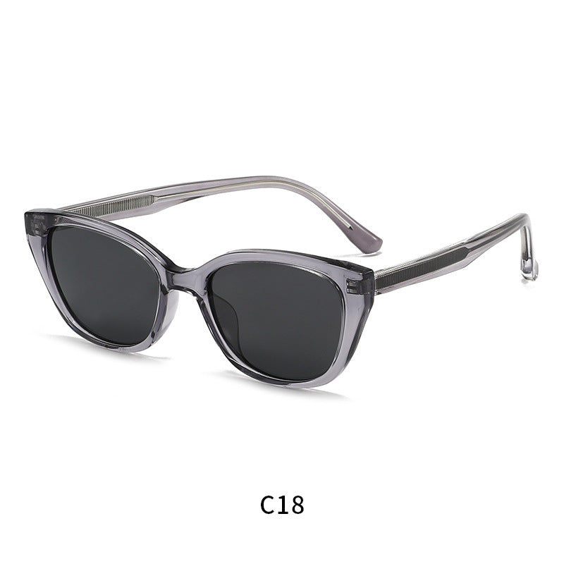 Women's fashionable Cat-Eye sunglasses with UV protection and flexible frame Bowlift