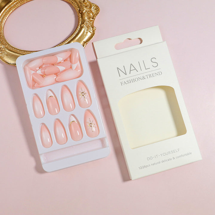 DIY Elegant Press-On Nail Set Bowlift