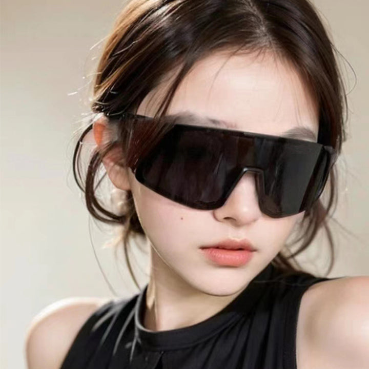 Men's Futuristic Shield Sunglasses Bowlift