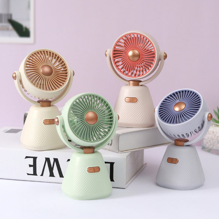 Unisex Portable Table Fan with Ergonomic Design Bowlift