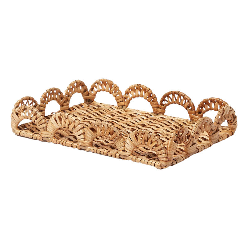 Elegant decoration basket with curved edge Bowlift