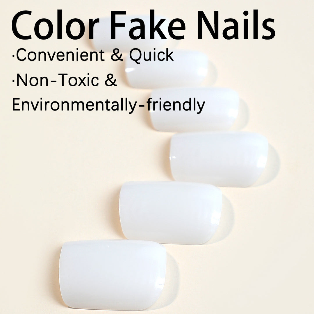 Artificial nail set with elegant, high-gloss design Bowlift