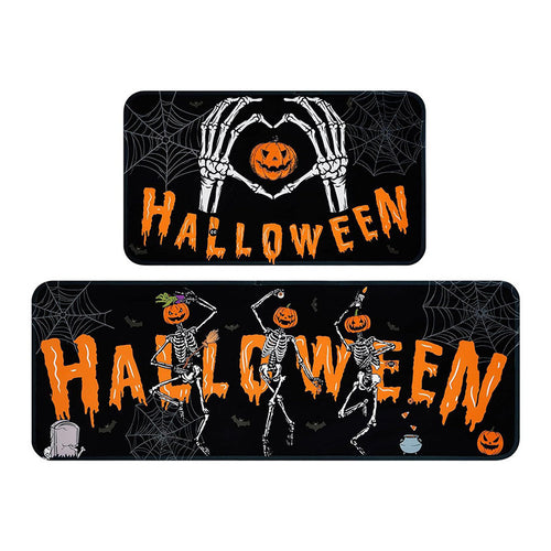 Halloween-Themed Decorative Mat