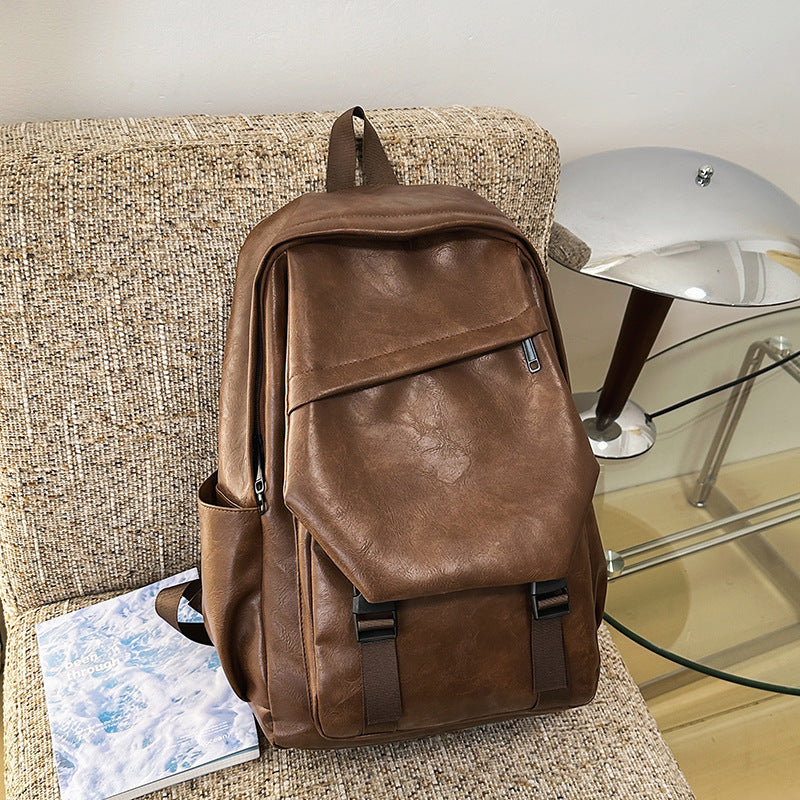 Modern Leather Backpack Bowlift