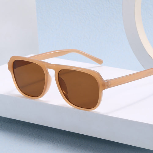Women's modern rectangular sunglasses with polarized lenses Bowlift