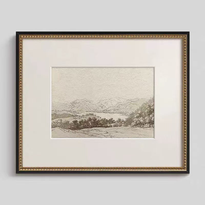 Framed Vintage Landscape Art