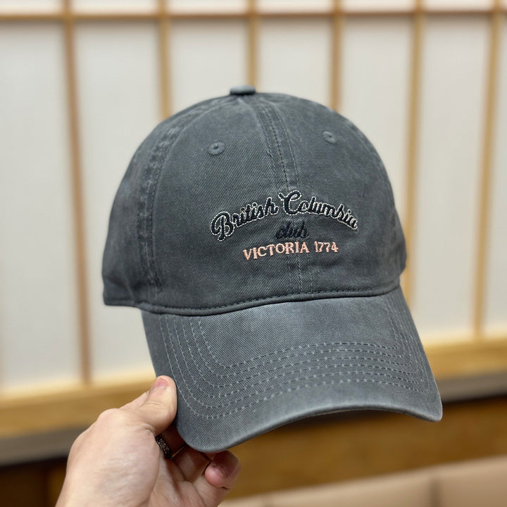 Men's Vintage-Inspired Distressed Baseball Cap Bowlift