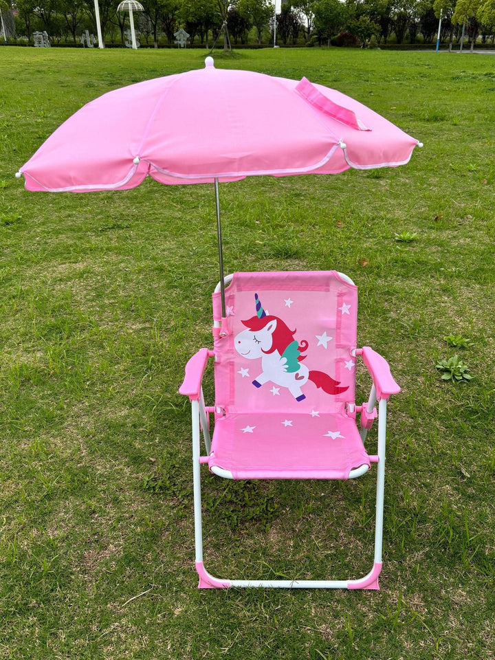 Ladies high chair with sun protection and animal motif Bowlift