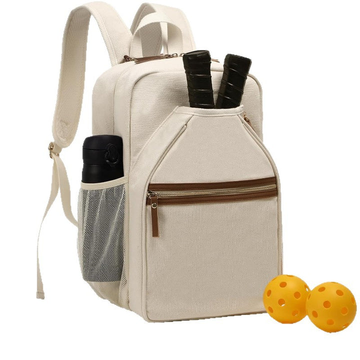 Sport backpack with separate compartment for rackets and insulated cup holder Bowlift