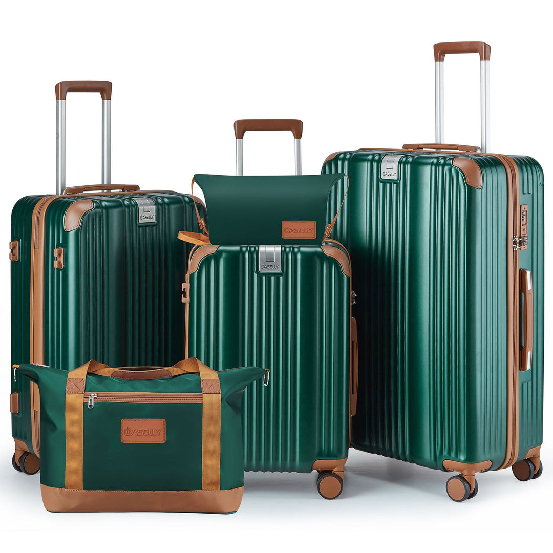 Unisex Premium Multi-Piece Luggage Set Bowlift