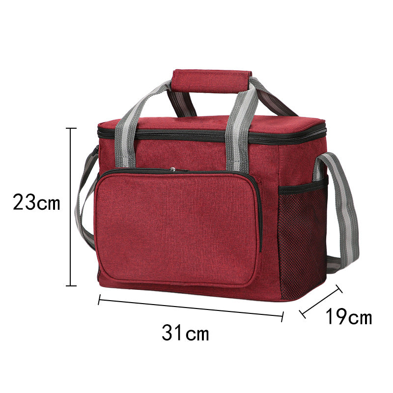Women's Insulated Cooler Bag with Practical Compartments Bowlift