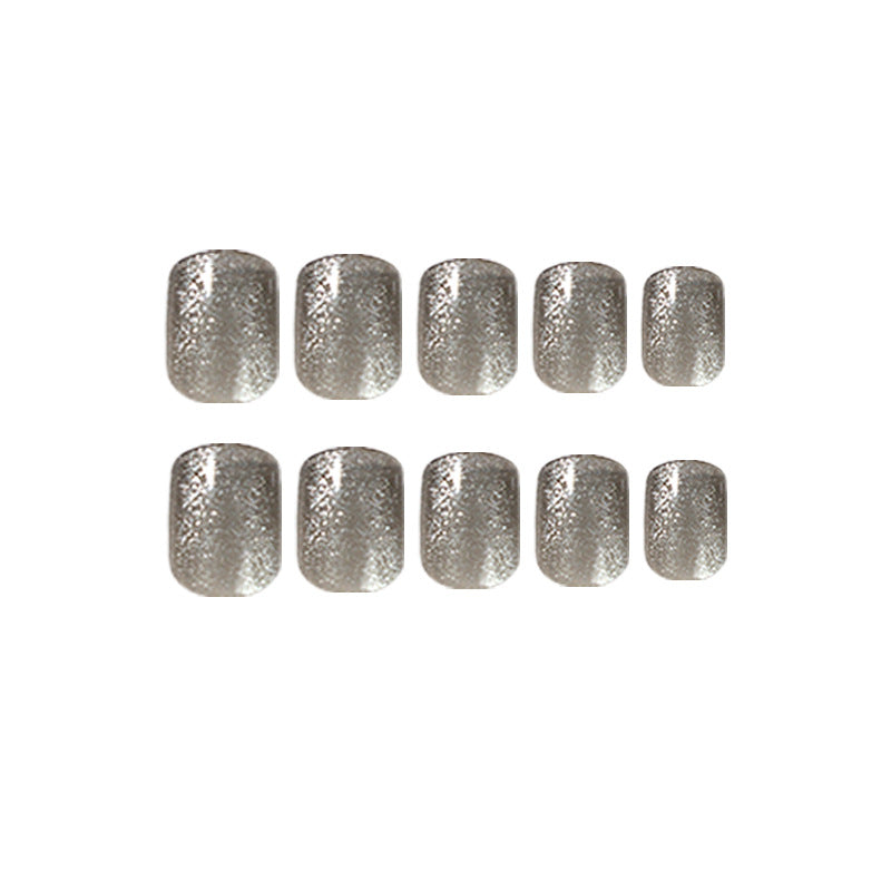 Glittering Nail Extensions Bowlift