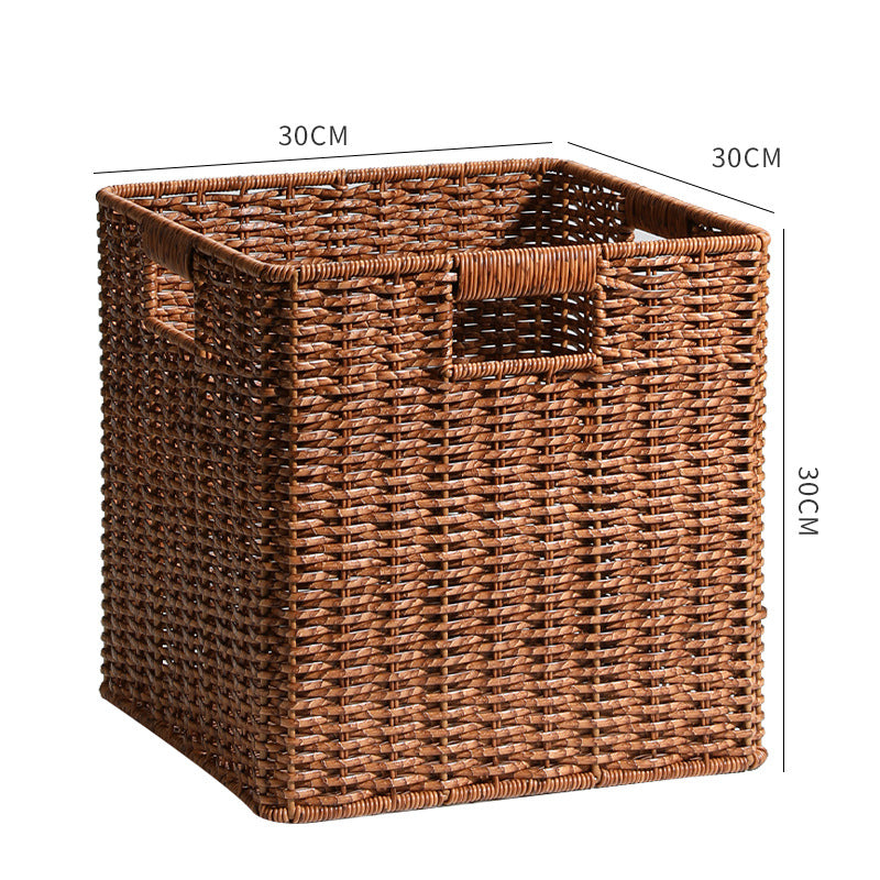 Natural Woven Storage Bin Bowlift