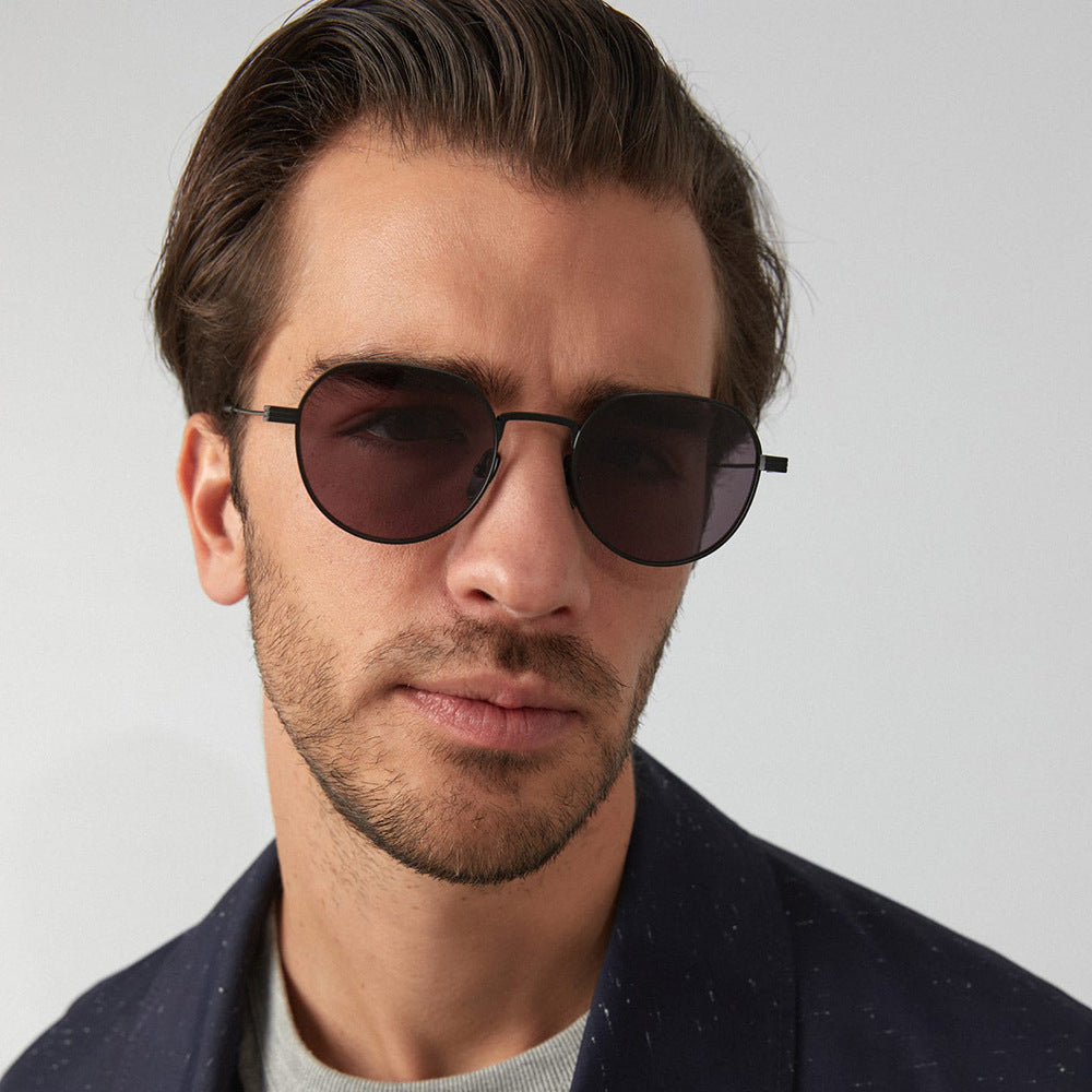 Women's Stylish Round Designer Sunglasses Bowlift