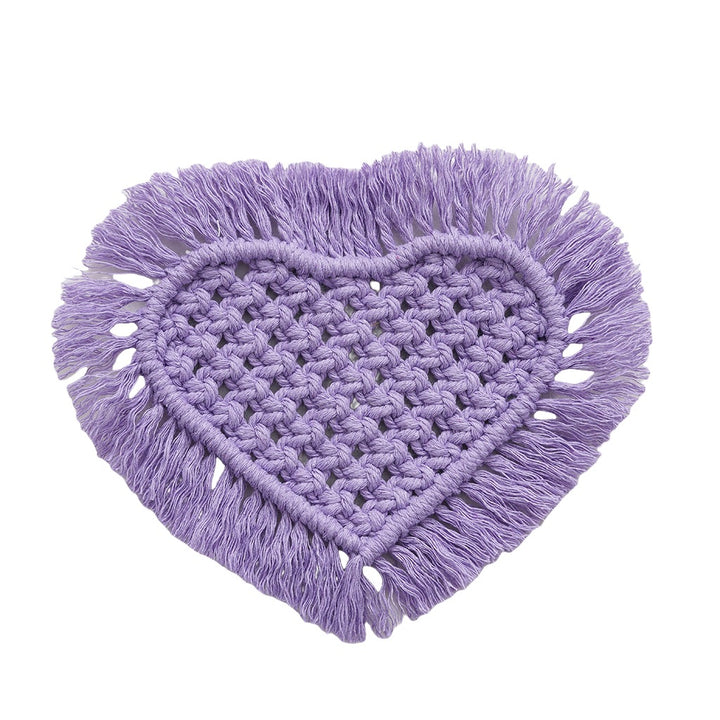 Decorative Macrame Heart Wall Hanging Bowlift
