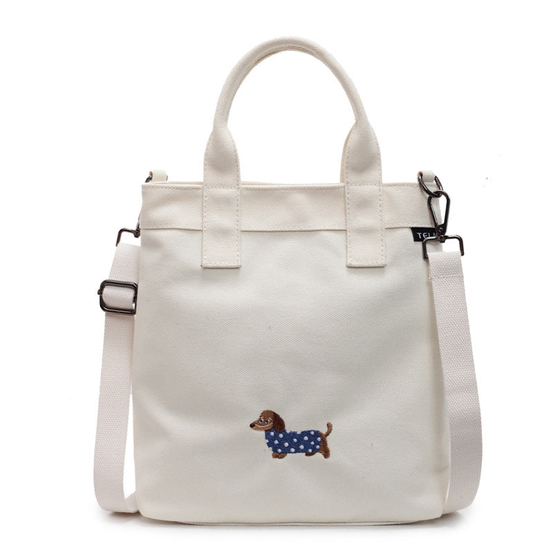Stylish Canvas Handbag Bowlift