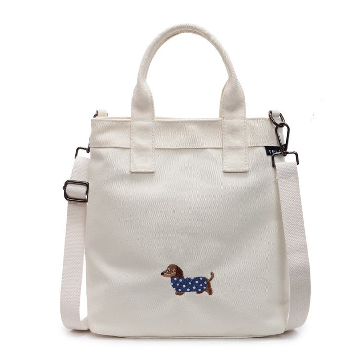 Stylish Canvas Handbag Bowlift
