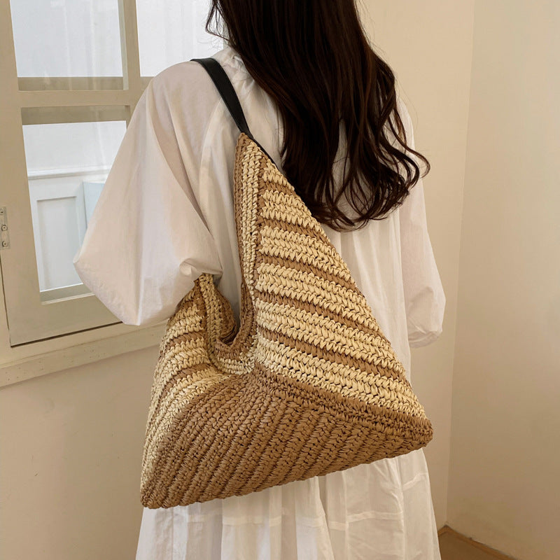 Crocodile-Pattern Beach Bag Bowlift