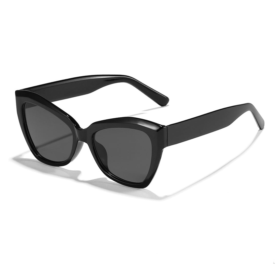 Women's Cat-Eye Sunglasses with stylish transparent frame Bowlift