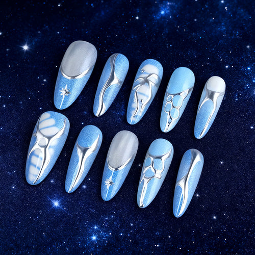 Sculpted Galaxy Nail Art Set Bowlift