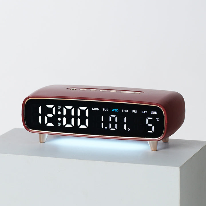 Digital weather alarm clock with intelligent display and temperature function Bowlift
