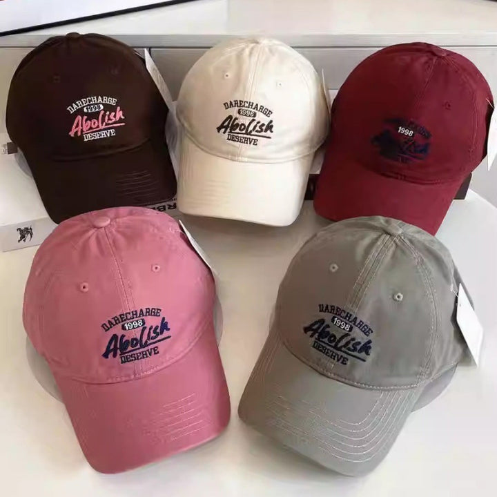 Women's Adjustable Embroidered Baseball Cap Bowlift