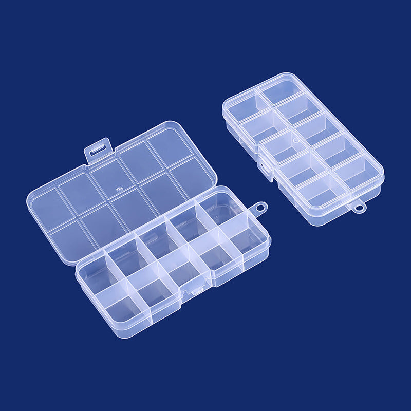 Multi-Division Clear Craft Storage Box Bowlift