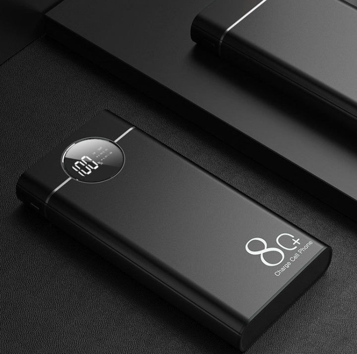 Portable power bank with innovative LED display and intelligent fast charging function Bowlift