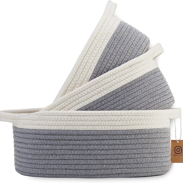 Ladies durable and stylish storage basket in layered look Bowlift