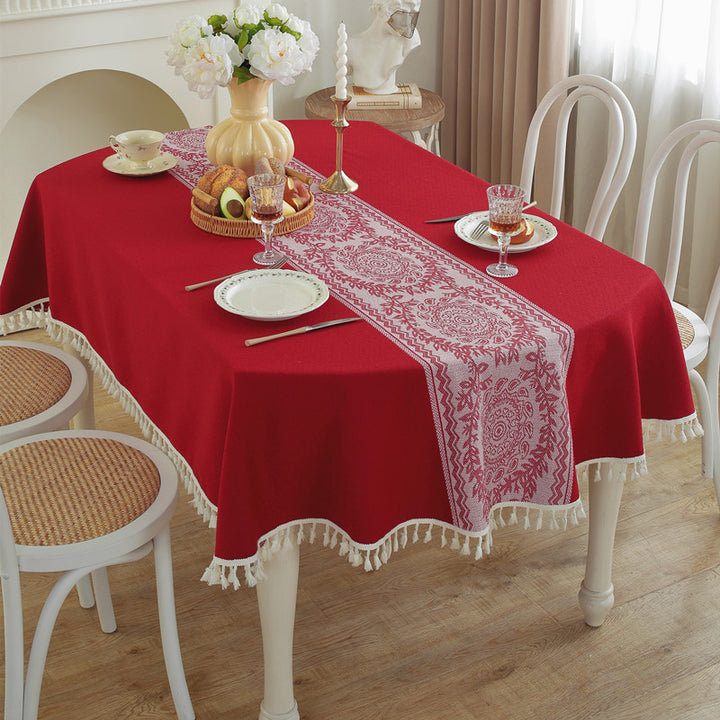 Decorative Embroidered Tablecloth