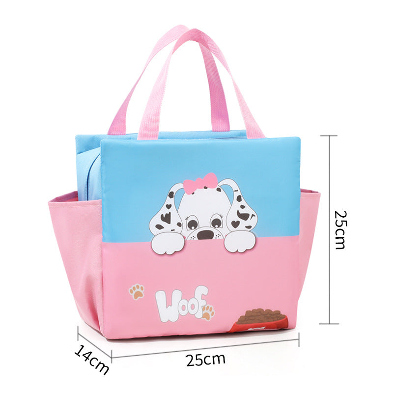 Fun Soccer-Themed Insulated Lunch Tote Bowlift