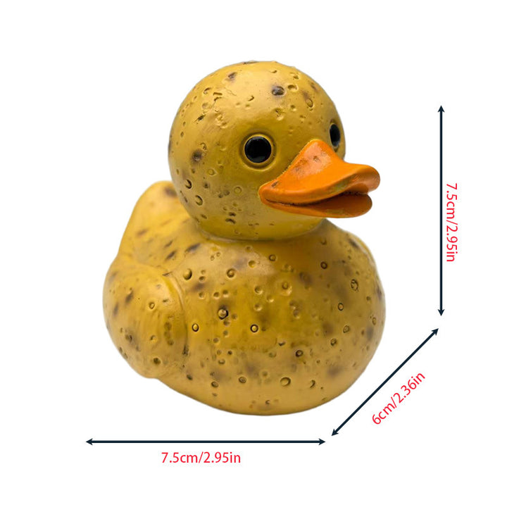 Funny Decor Rubber Duck with Sprinkles Bowlift