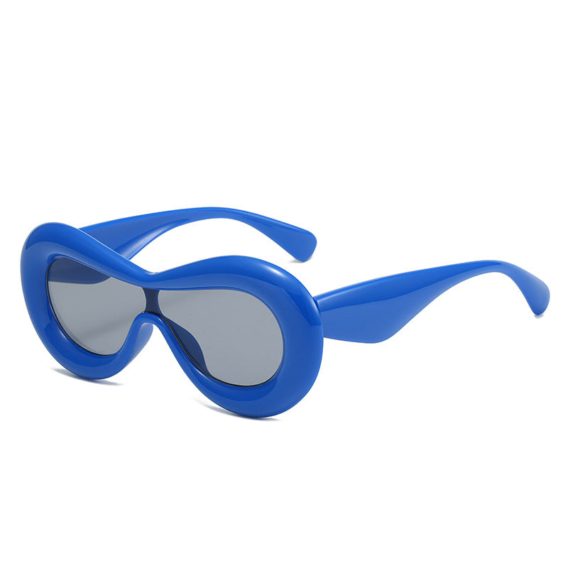 Women's futuristic eye mask sunglasses Bowlift