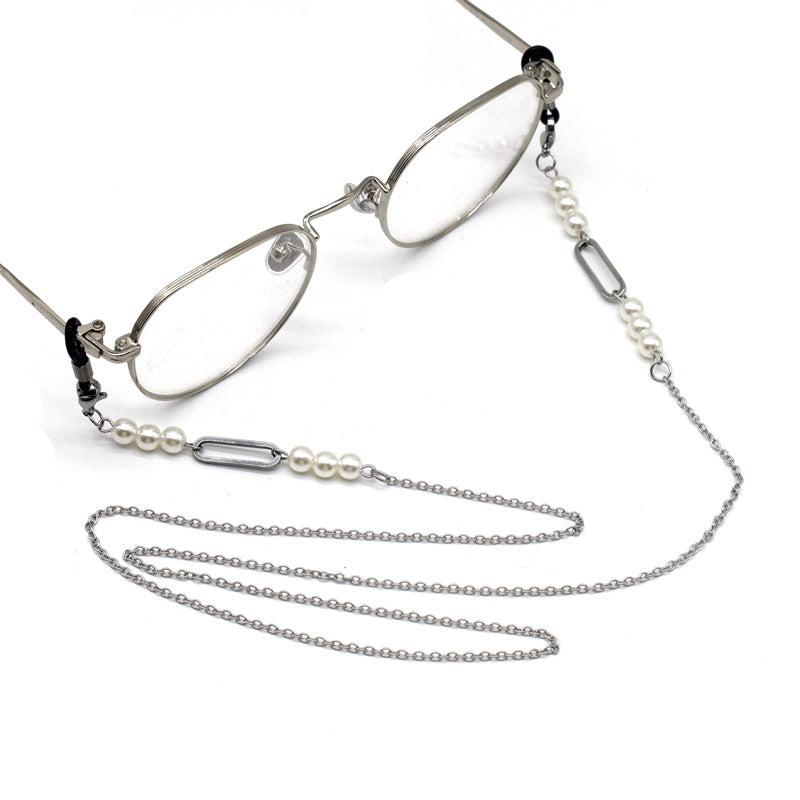 Elegant Pearl-Linked Eyewear Chain Bowlift 1786692206