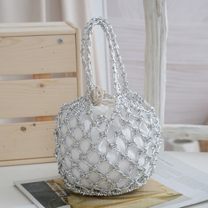 Fashionable mesh handbag Bowlift