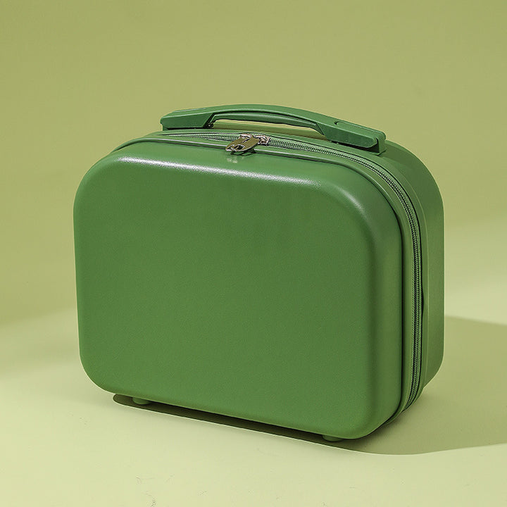 compact hard-shell cosmetic and travel vanity case with dual top handles Bowlift