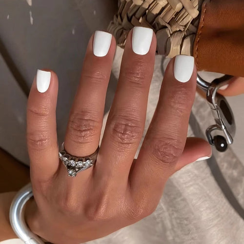 Acrylic nail set with elegant high-gloss finish and easy-care surface Bowlift