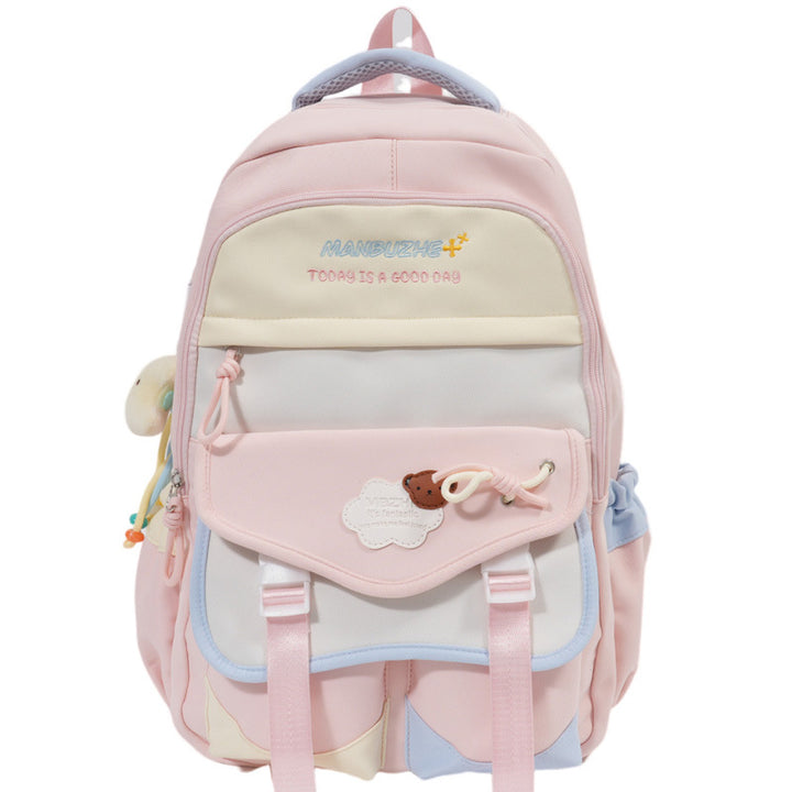 Children's Playful Character Design School Backpack Bowlift